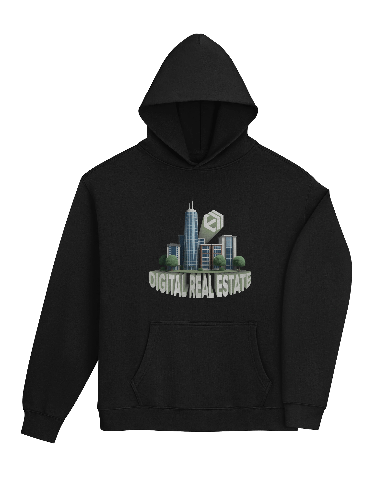 E-Estate Digital Real Estate Skyline Hoodie product image (4)