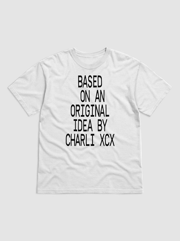 Based On An Original Idea By Charli XCX Shirt product image (1)