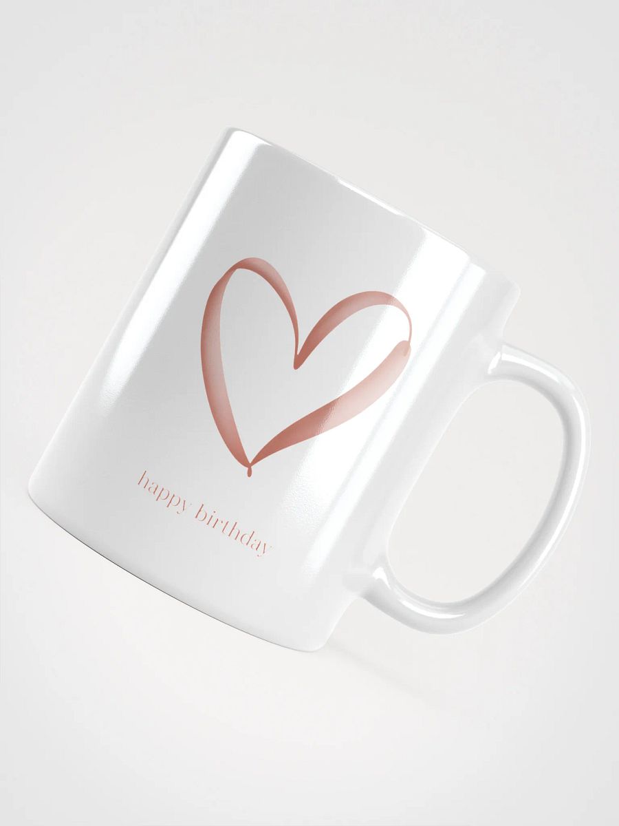 Happy Birthday Heart Mug product image (4)