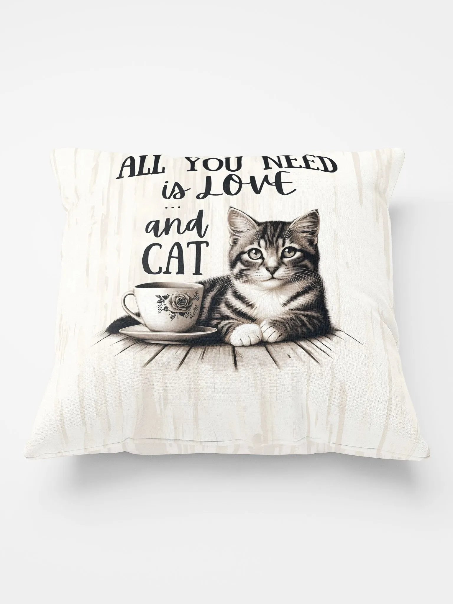 Love & Cat Pillow product image (3)