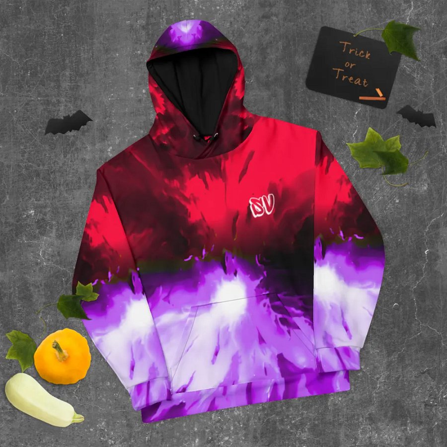 STRAIGHT VIBIN NEON COLOR FADE STYLE ITACHI V SASUKE HOODIE product image (9)