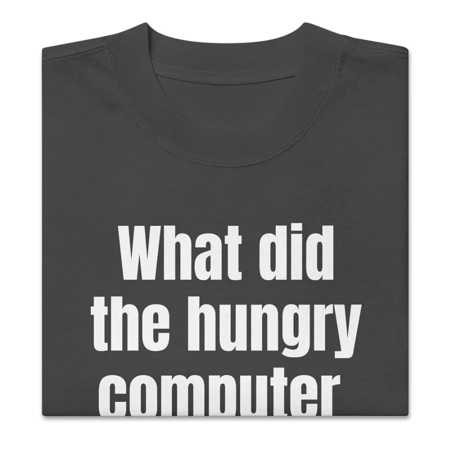 Retro CHIPS Graphic Oversized Tee product image (2)