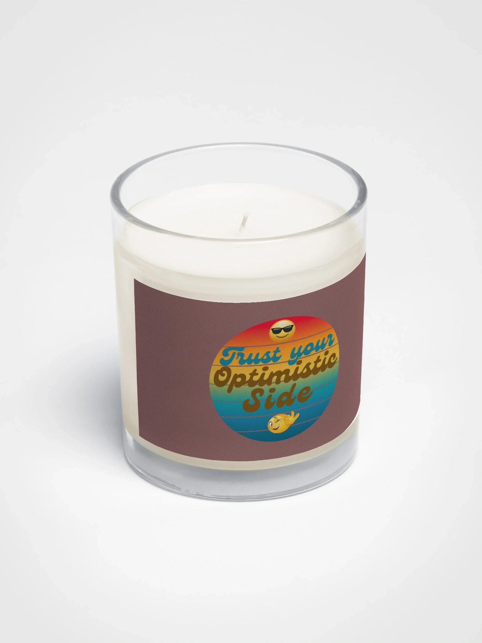 Optimistic Vibes Soy Wax Candle product image (2)