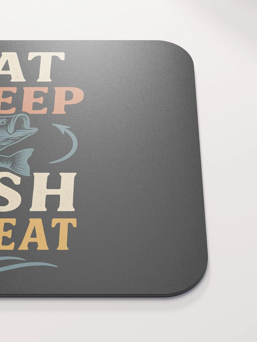Fishing Mouse Pad – Eat Sleep Fish Repeat | Desktop Humor product image (5)