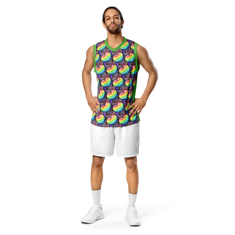 eabLOVE Unisex Basketball Jersey product image (8)