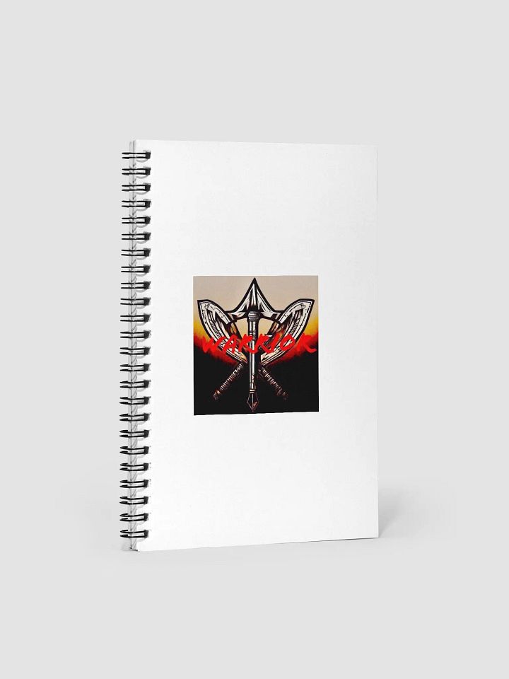 Warrior's Crest Spiral Notebook product image (1)