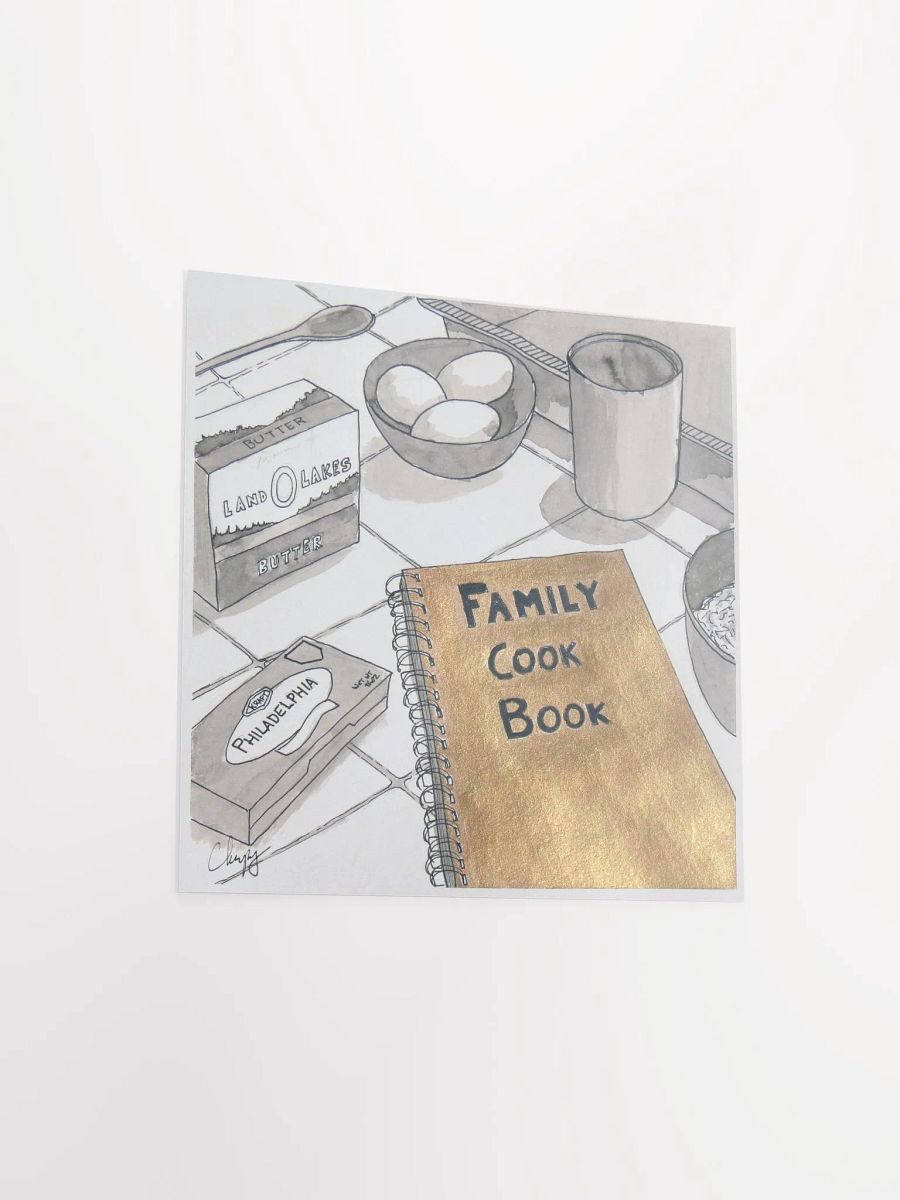 Family Cook Book Print product image (3)
