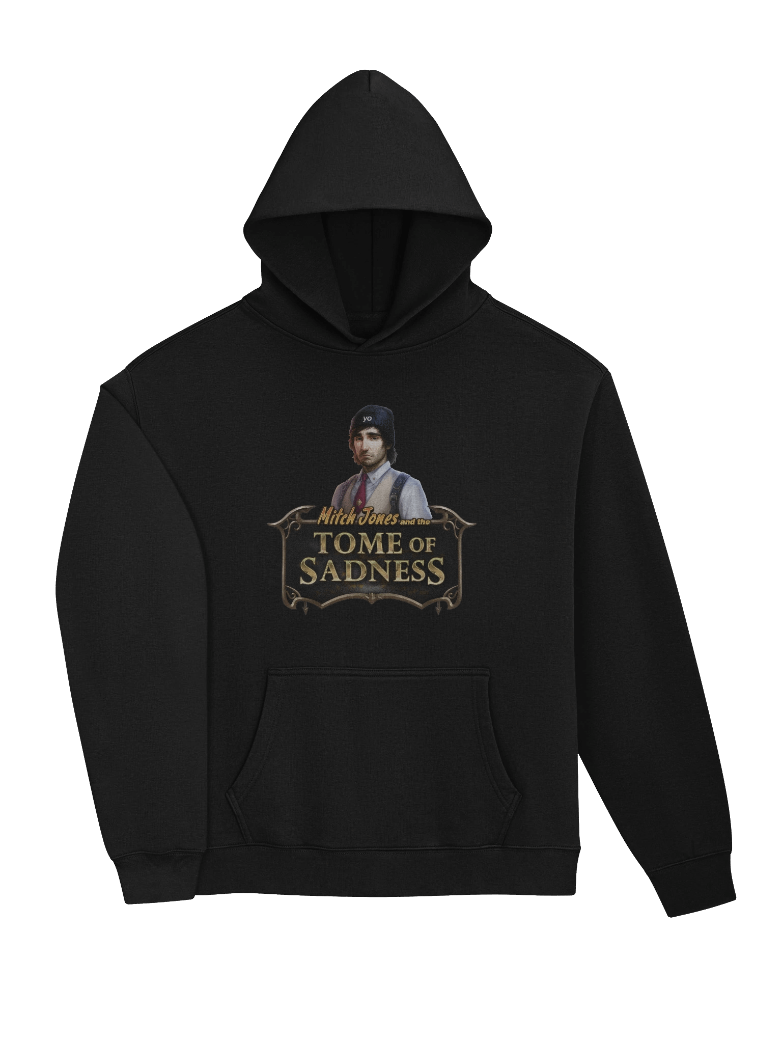 Tome of Sadness Hoodie (Black) product image (2)