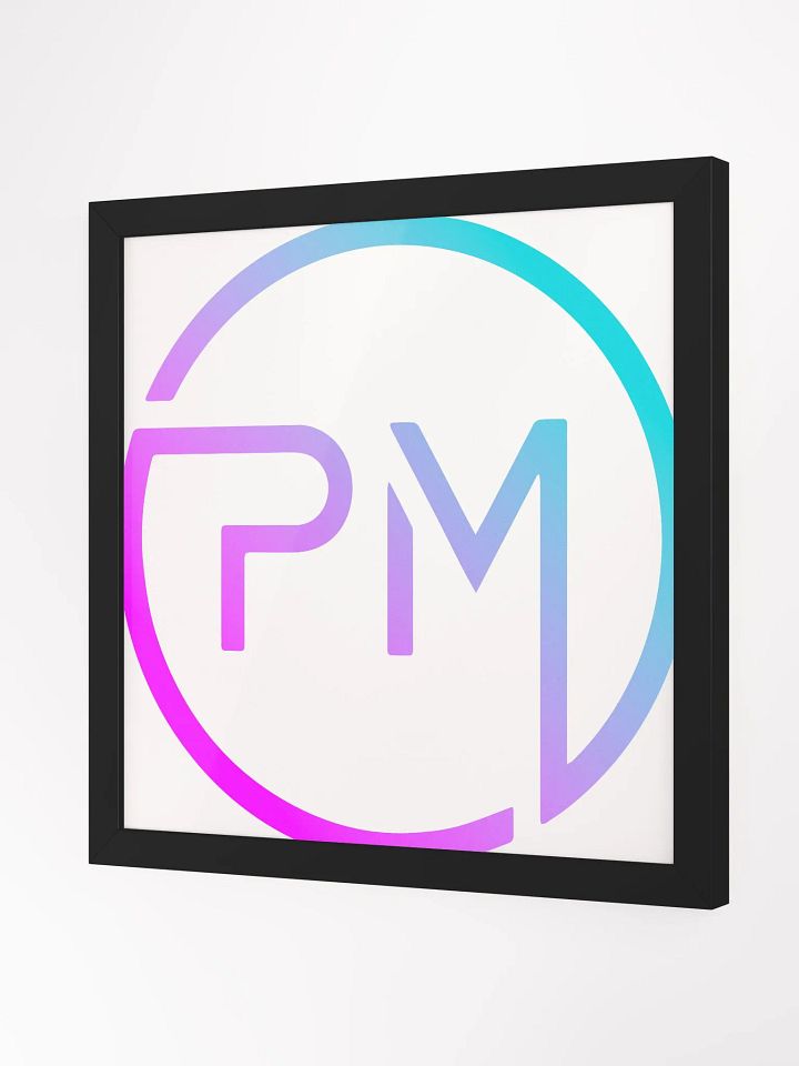 Dynamic PM Logo Framed Poster product image (2)
