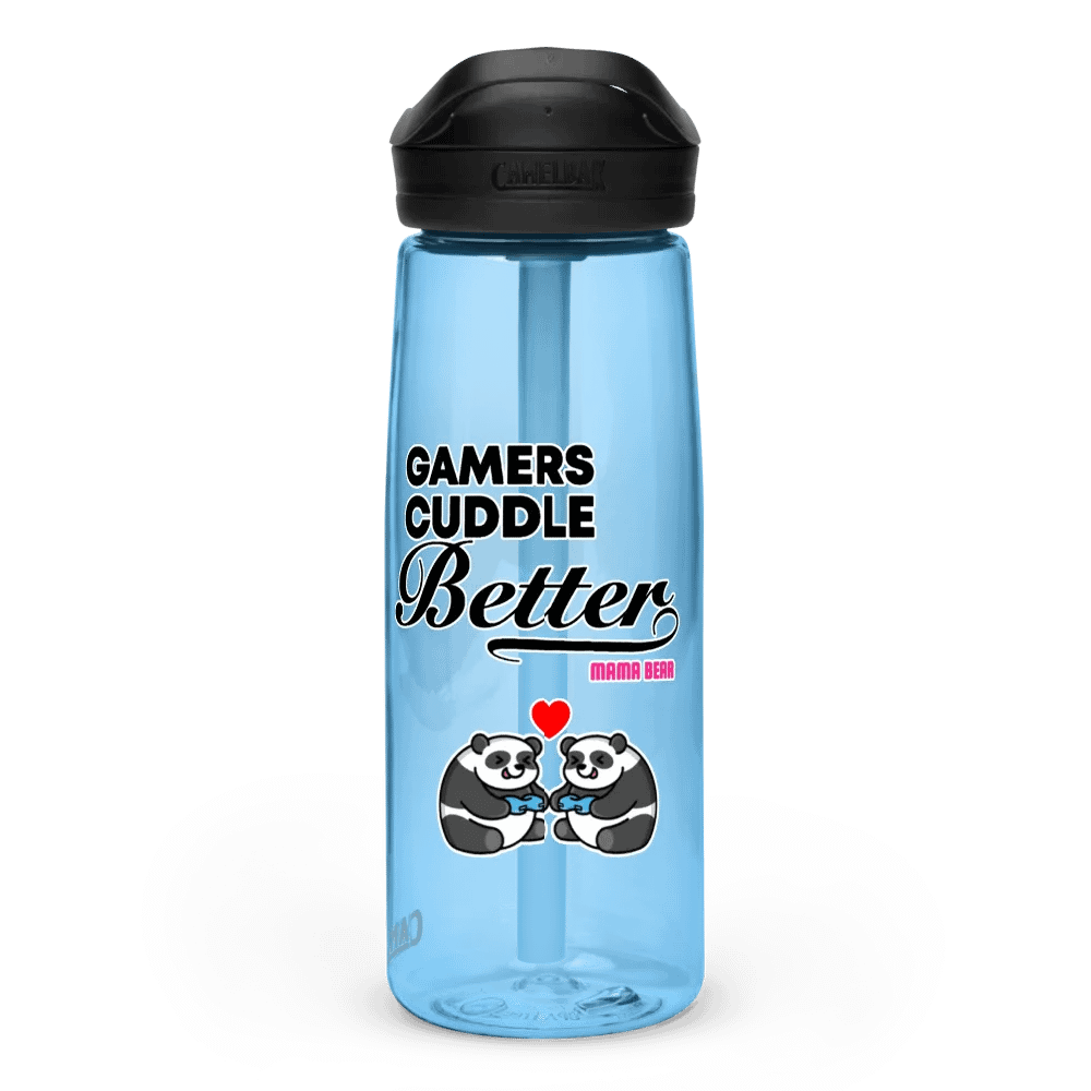 Gamers Cuddle Better Sports Water Bottle product image (13)