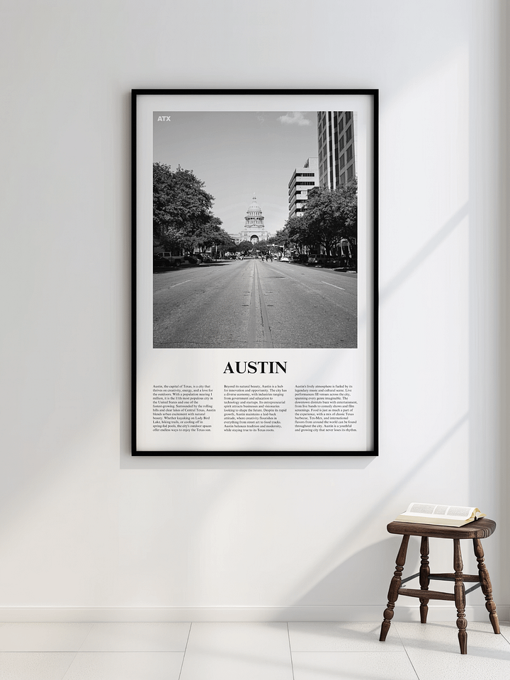 Austin 03 Newspaper Poster product image (2)