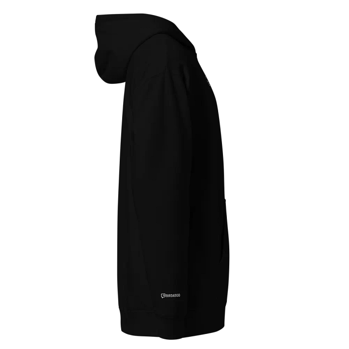 B&W 'Finger Heart' Embroidered Hoodie product image (2)