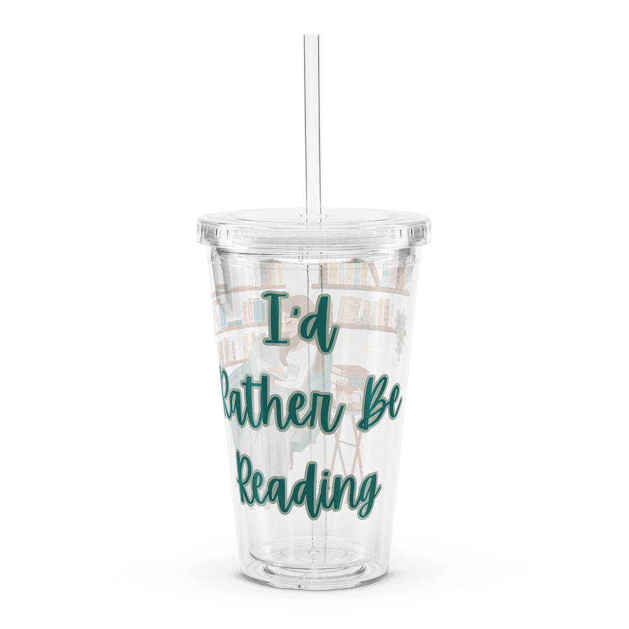 I'd Rather Be Reading – Acrylic Tumbler product image (6)