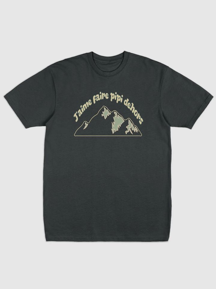 T-shirt "J'aime faire pipi dehors" - Humour et Nature product image (1)