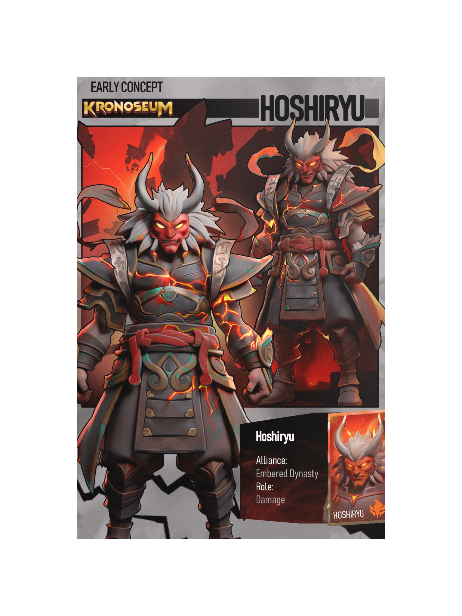 Hoshiryu Early Concept Art Poster product image (4)