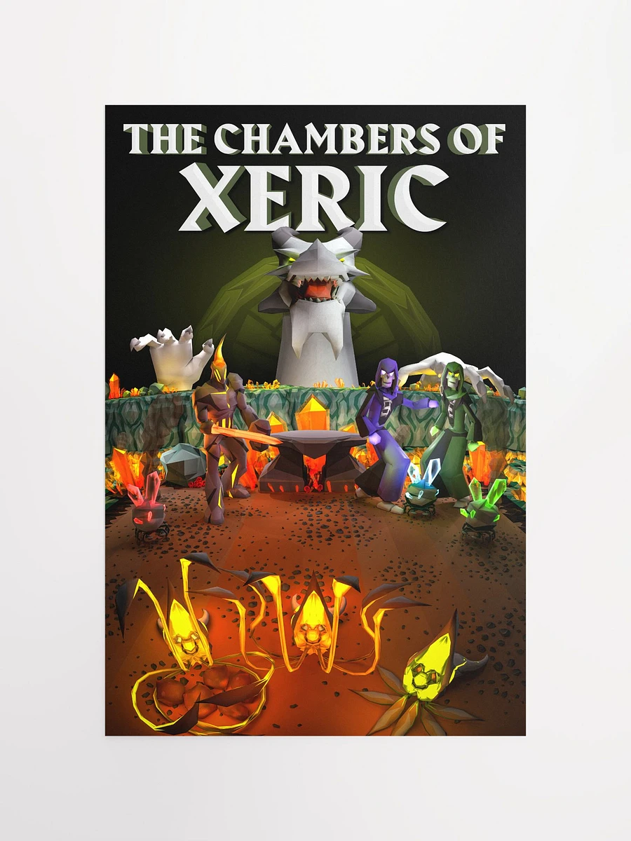 Chambers of Xeric | Enhanced Matte 3D OSRS Poster product image (5)