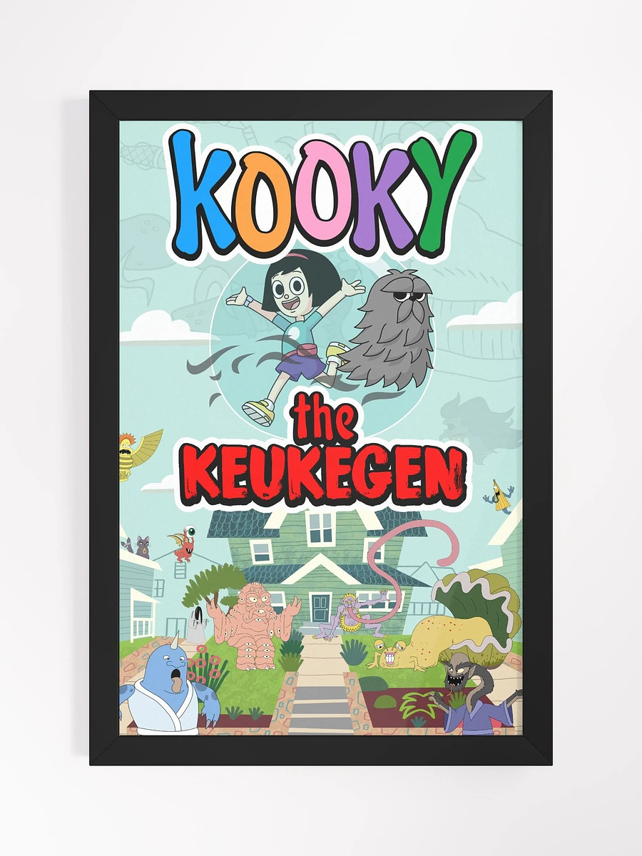 Kooky The Keukegen Poster - FRAMED product image (2)
