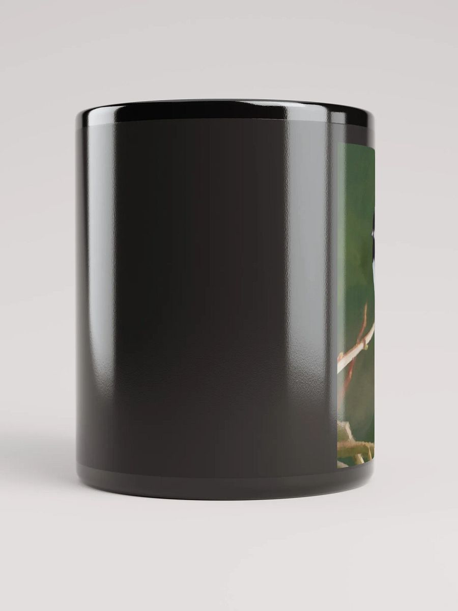 Black-capped Chickadee Black Mug product image (9)