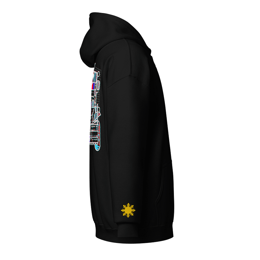 Panic Glitchy Jeepney Zip Hoodie product image (4)