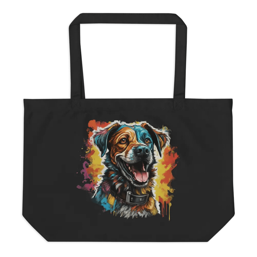 Vibrant Mosaic Dog Tote product image (2)