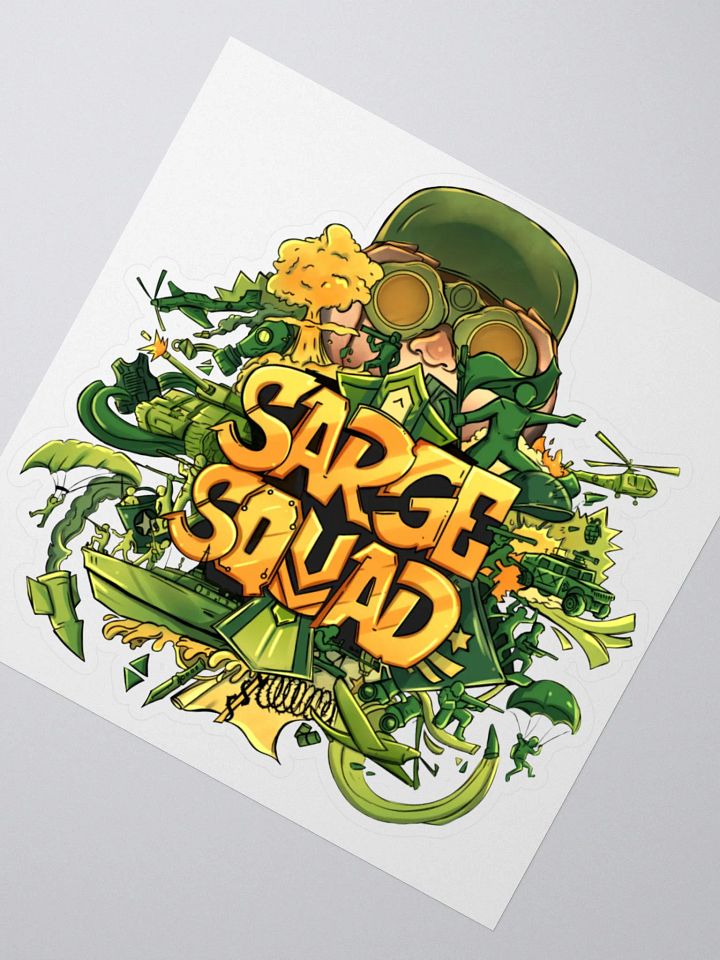 SARGE SQUAD STICKERS product image (2)