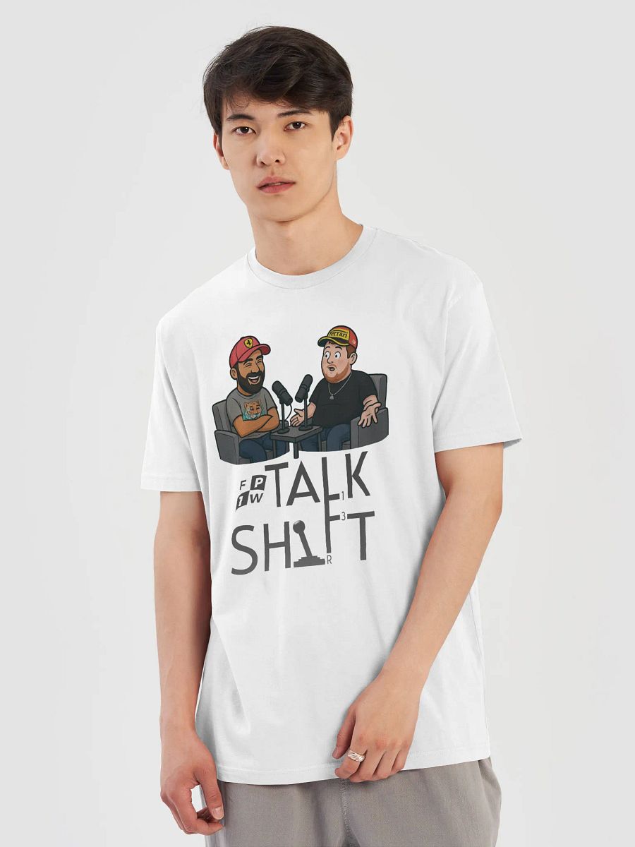 Talk Shift Cartoon T Shirt product image (3)