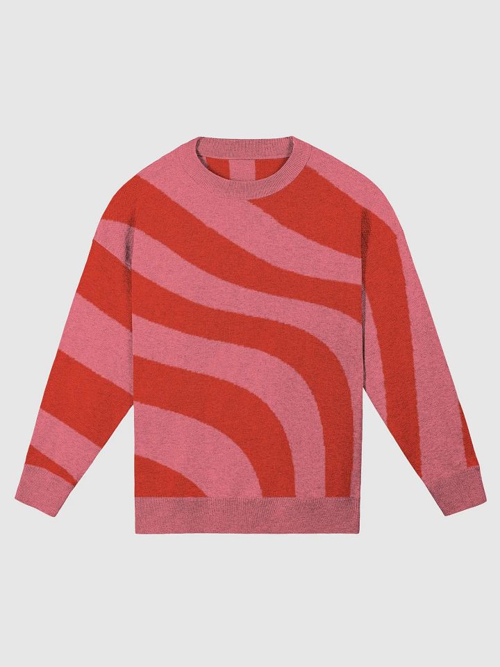 Chillwave Knit Sweater - Hot Pink product image (1)