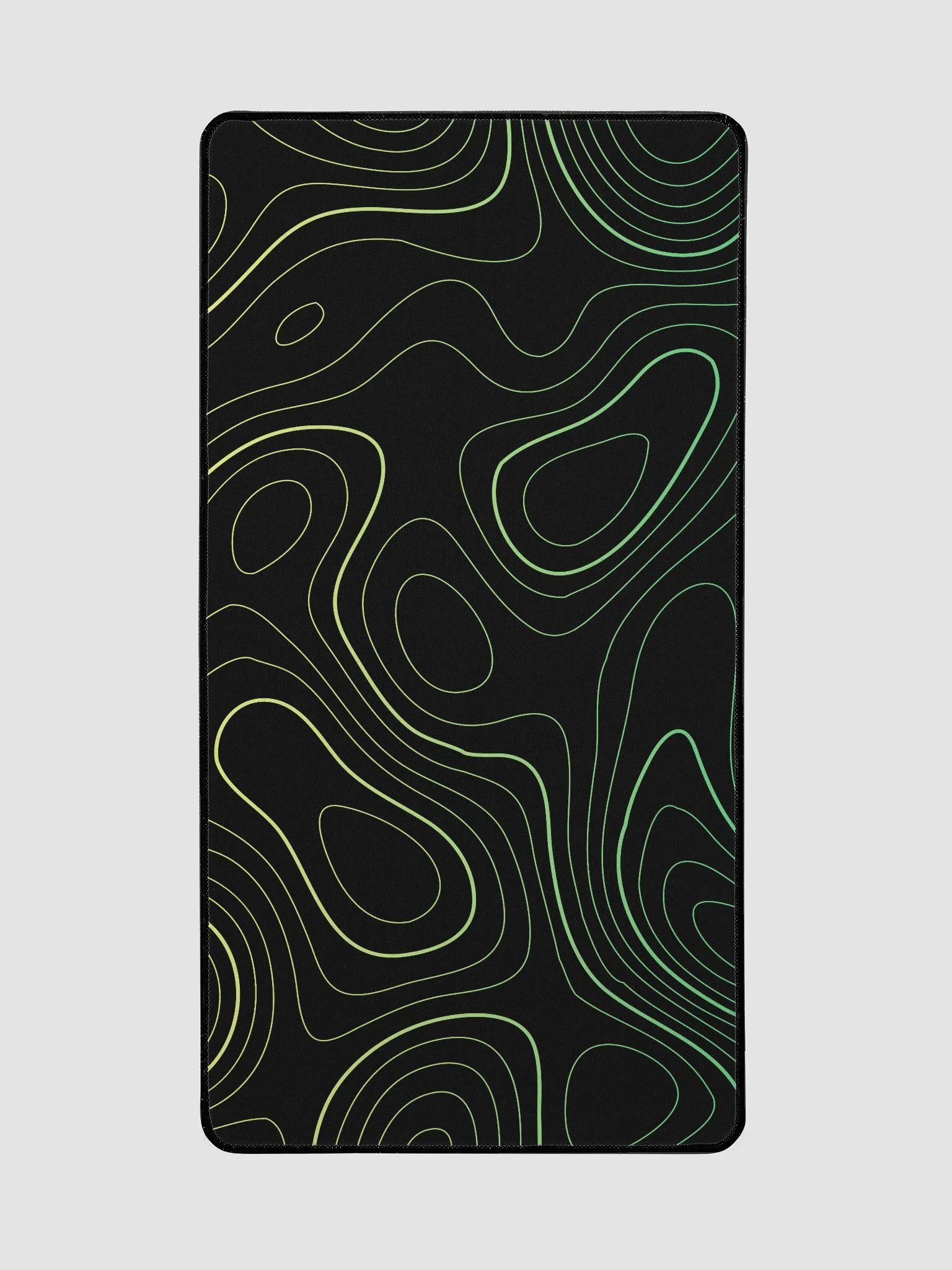 Lime Voltage: TOPO LINES WITH GRADIENT POP DESK MOUSE MAT product image (2)