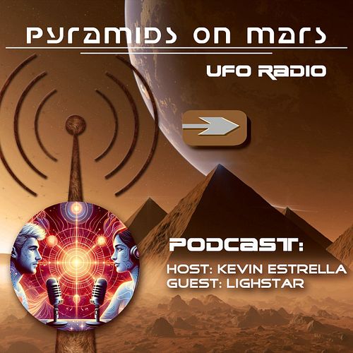 🚀✨ Galactic Transmission Incoming! ✨🚀 I just landed on Pyramid On Mars UFO Radio with the amazing host Kevin Estrella, and le...