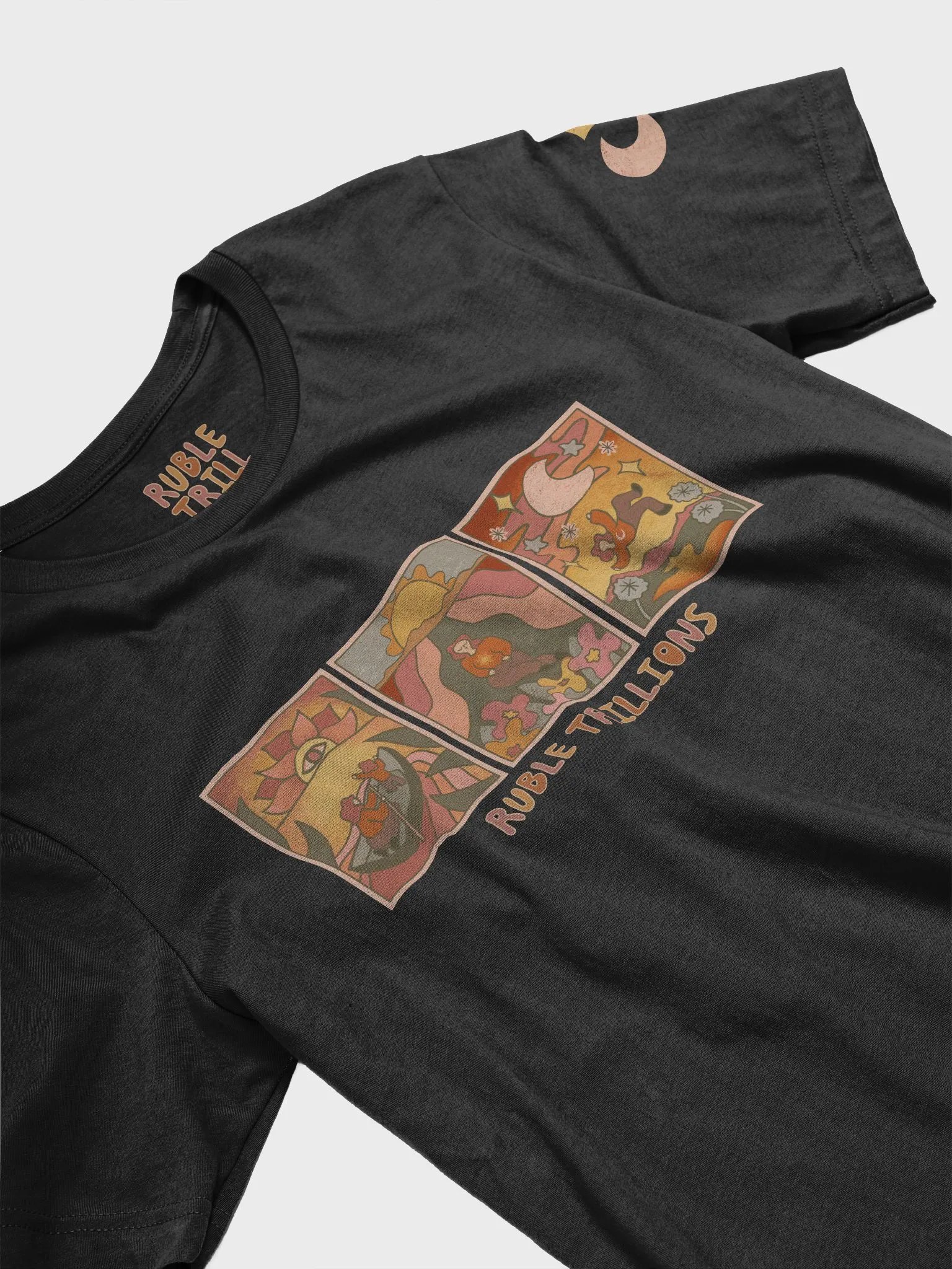 Tarot Trio with Celestial Sleeves - Bella+Canvas Supersoft Tee product image (3)