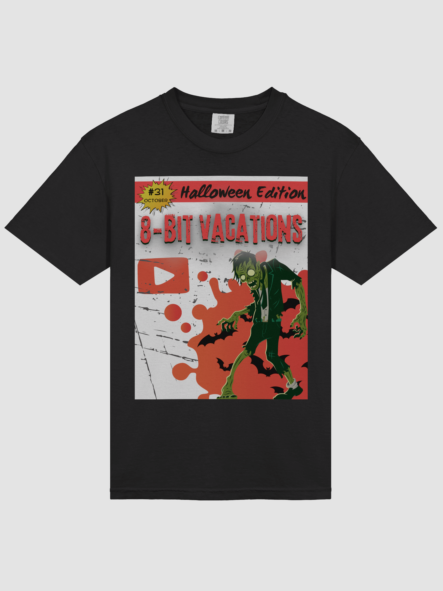Zombie Comic Halloween Shirt product image (3)