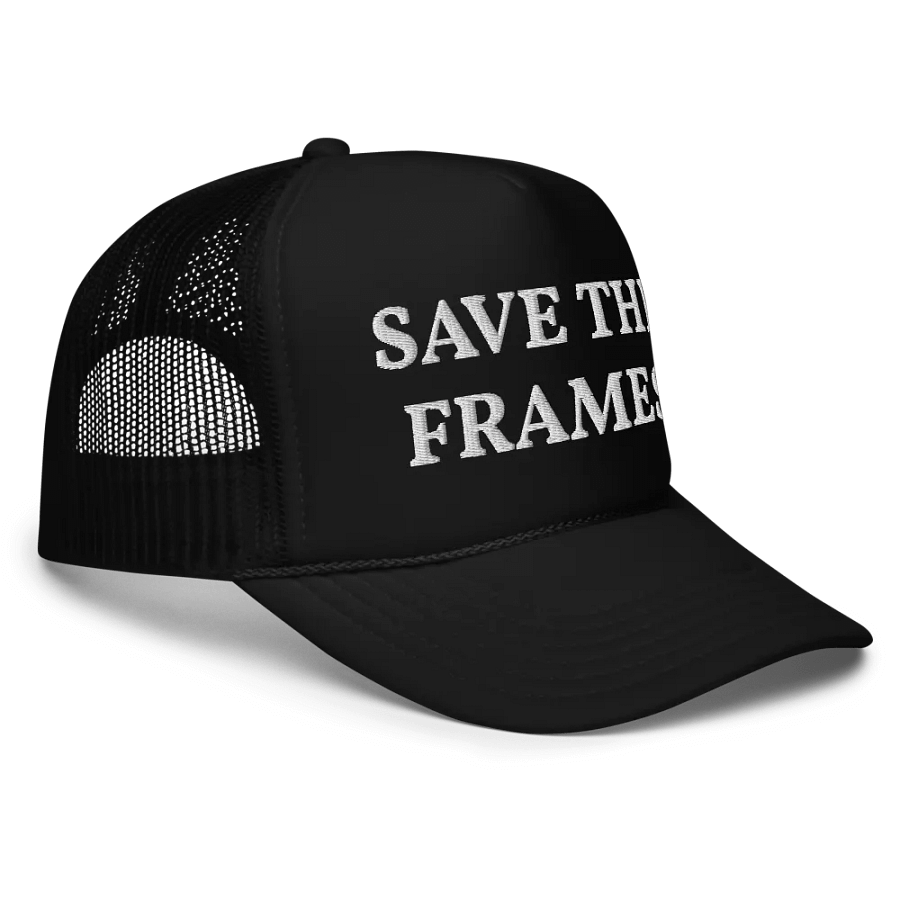 Save the frames - Embroidered Trucker Cap Hat product image (3)