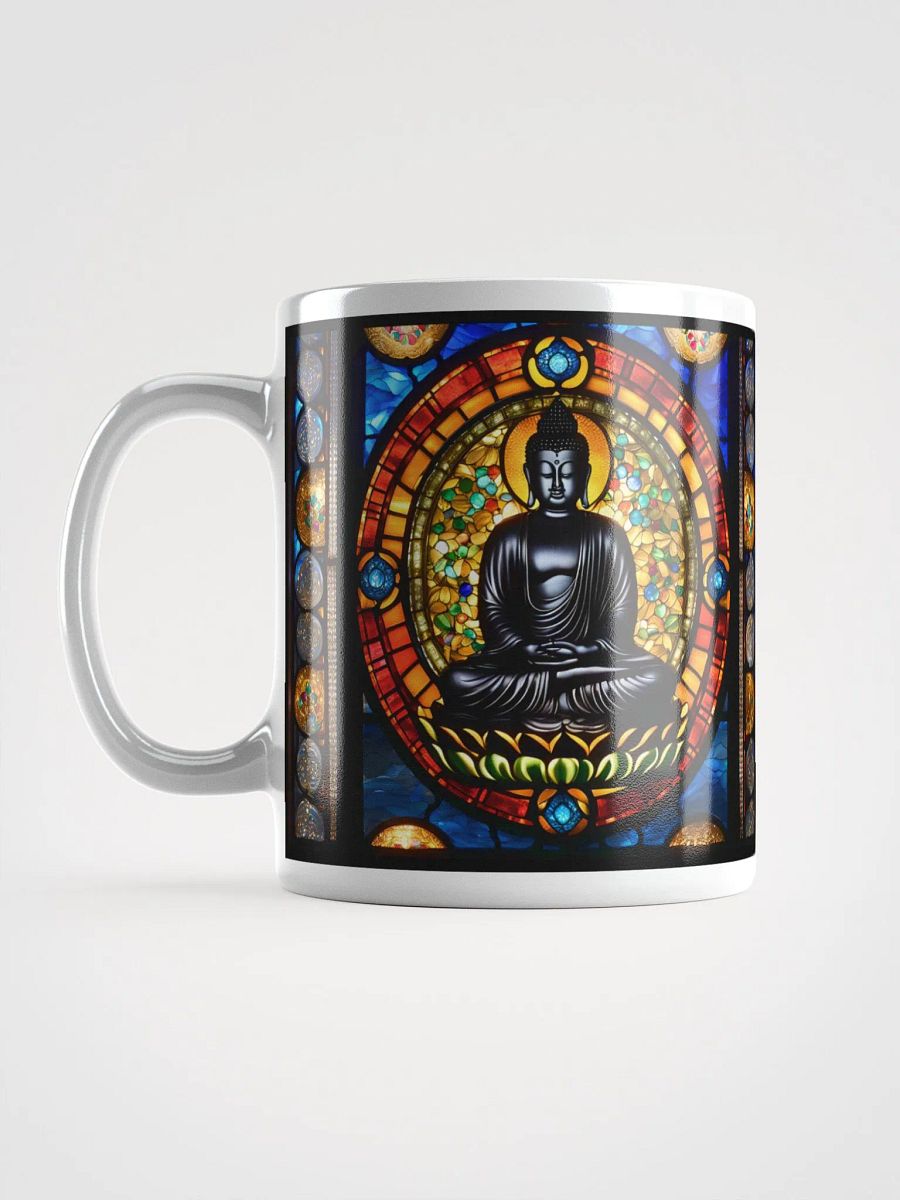 #003 Obsidian Buddha Stained Glass Mug product image (18)