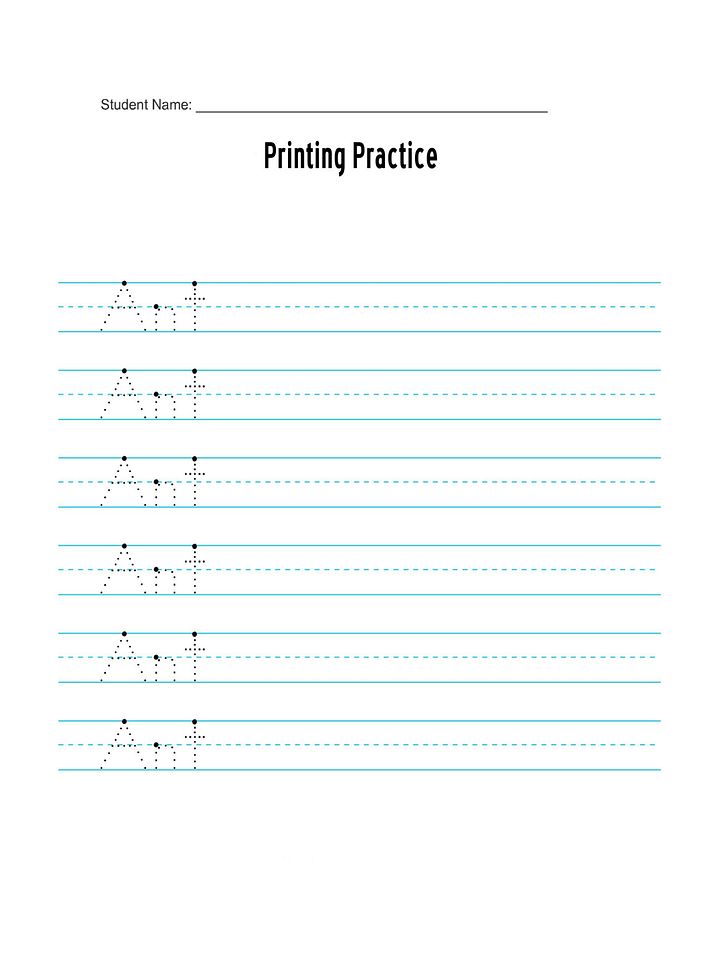 Letter Tracing Worksheets-Fun with Animals product image (2)