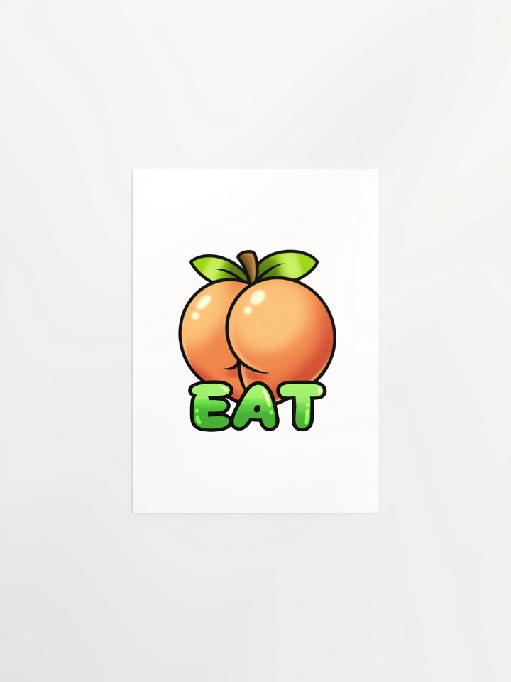 Eat Peach Poster product image (1)