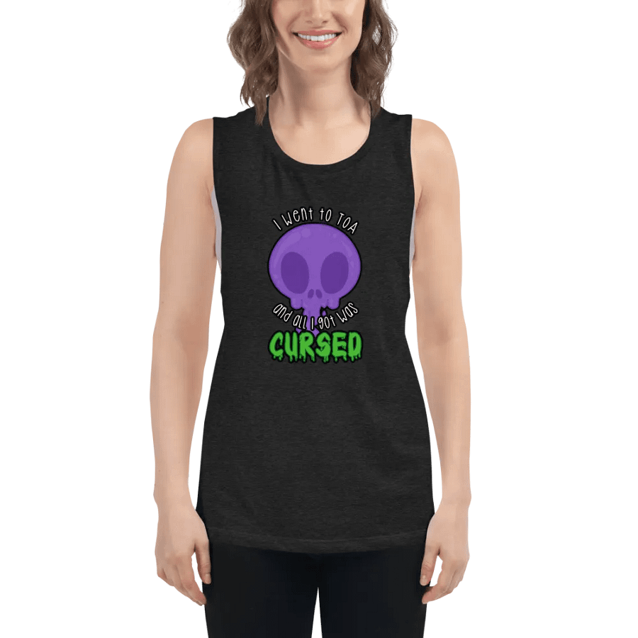 All I Got Was Cursed - Warlock - Women's Style Muscle Tank product image (6)