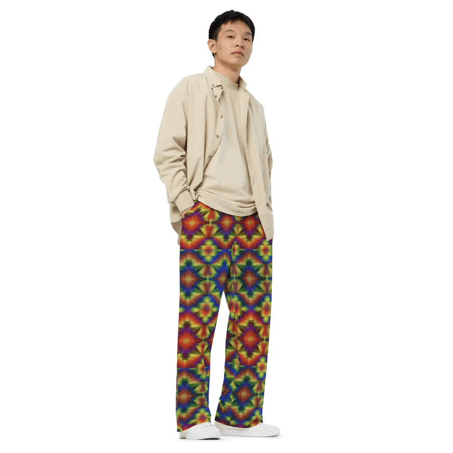 Carnival Kaleidoscope Wideleg Pants product image (3)