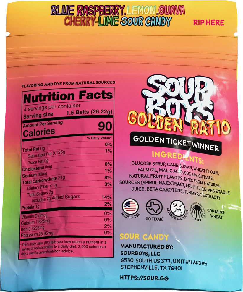 Golden Ratio SourBoys product image (2)