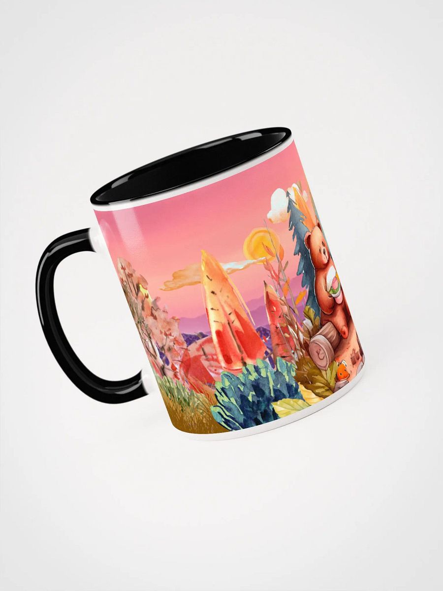 Camping Bear Ceramic Mug | Rustic Wilderness-Themed Drinkware for Outdoor Enthusiasts product image (3)