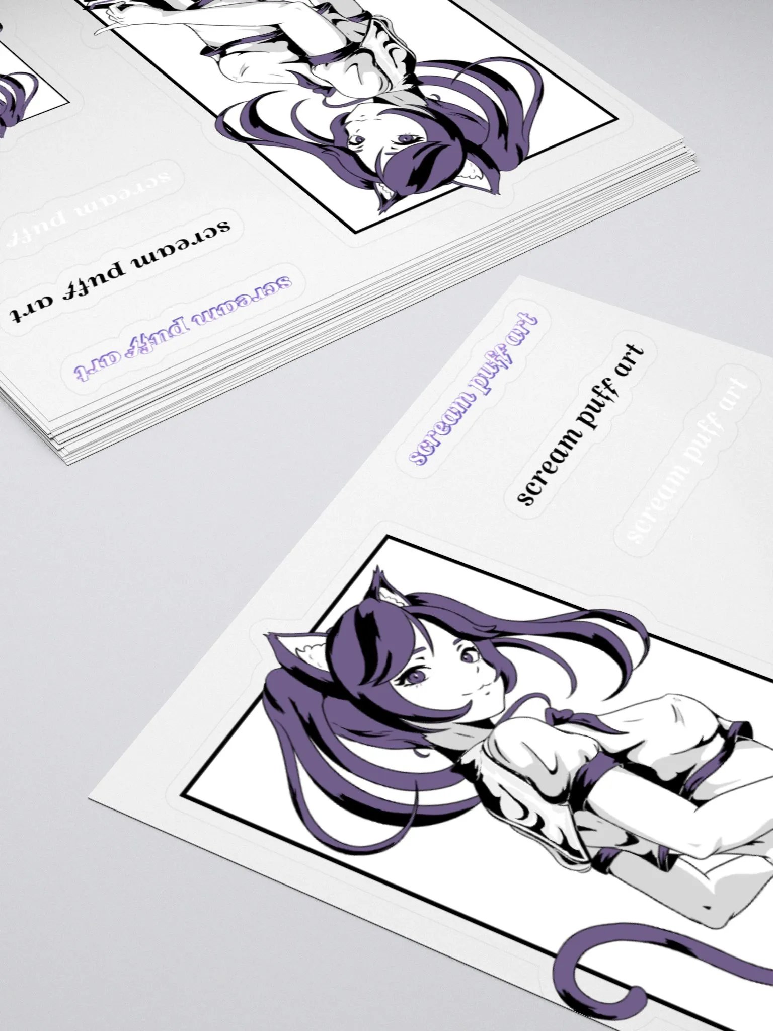 Scream Puff Sticker Sheet product image (11)