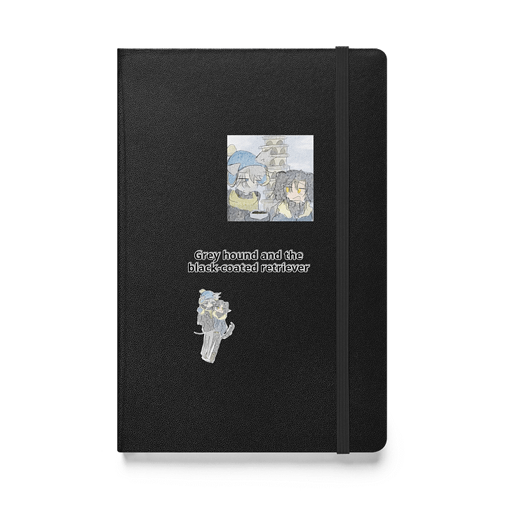 Grey hound and the black-coated retriever Vacation book product image (1)