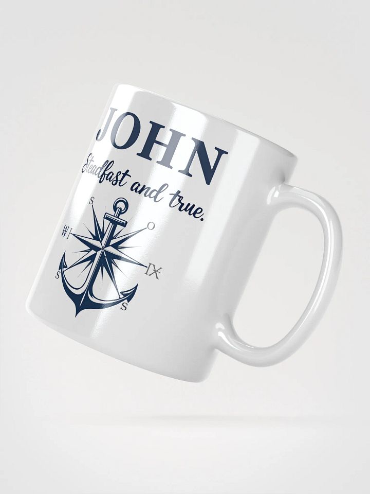 John, Steadfast and True: A Mug for the Unwavering Spirit product image (2)