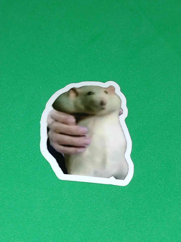 Joe's Pet Rat Sticker product image (1)