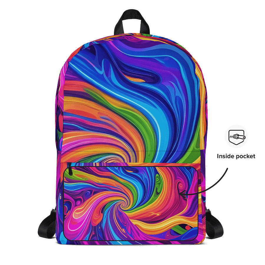 Swirling Energy All-Over Backpack product image (5)