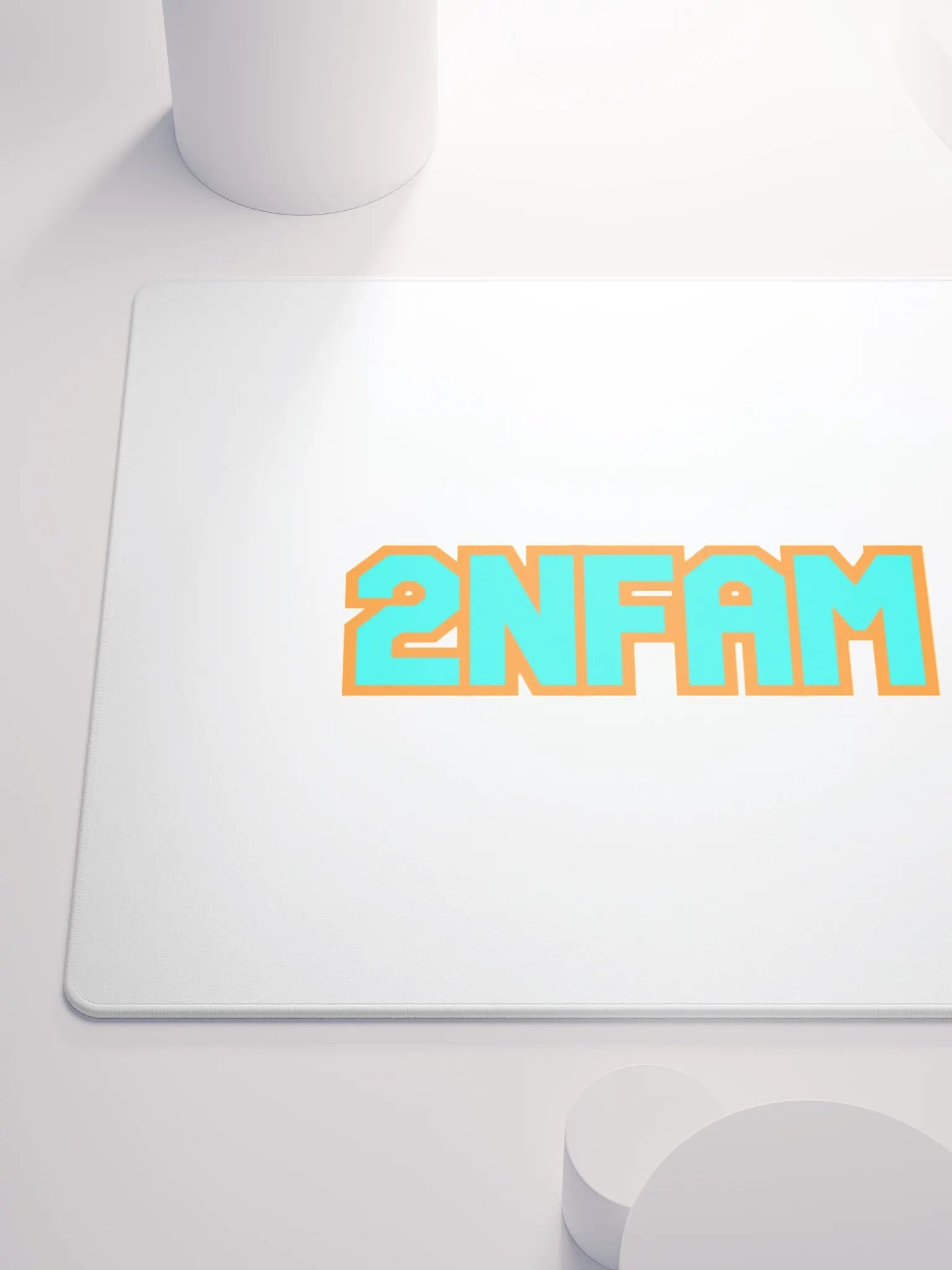 2NFAM Gaming Mouse Pad (White) product image (6)