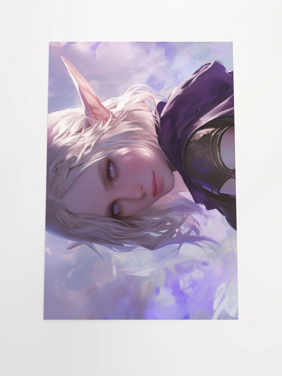 Ethereal Elf Warrior Poster product image (1)
