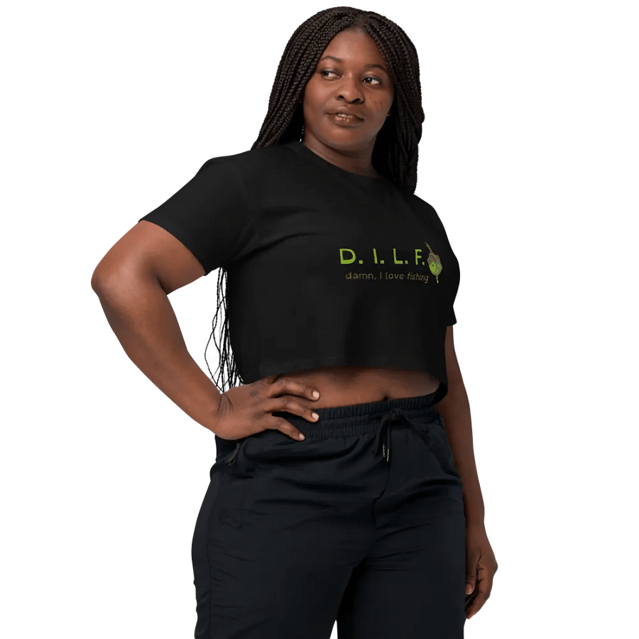 Fishing DILF - Crop Tee product image (8)