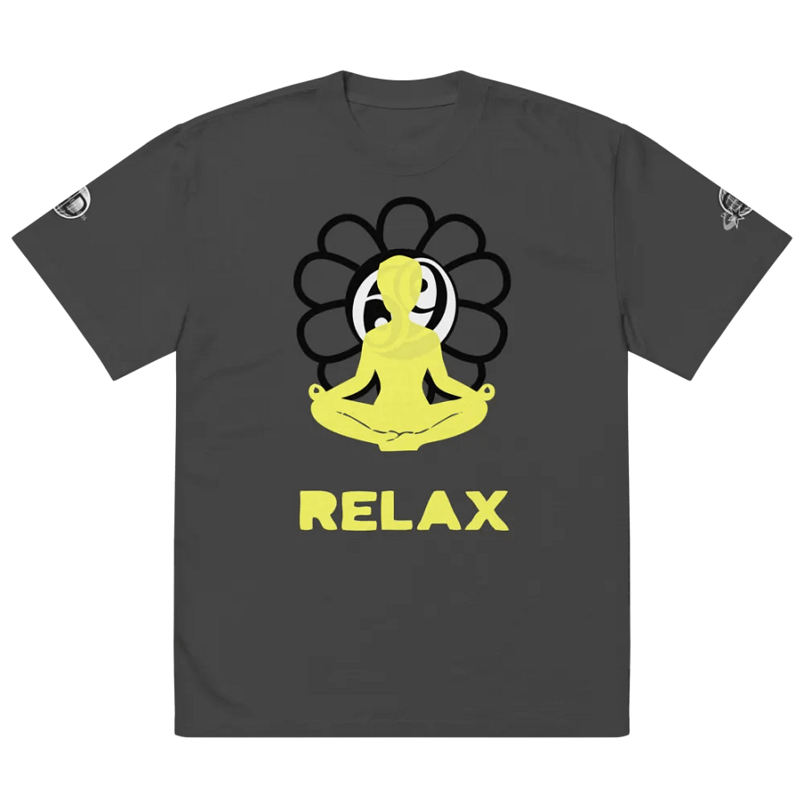 Zen Harmony Yellow | Oversized Tee product image (4)
