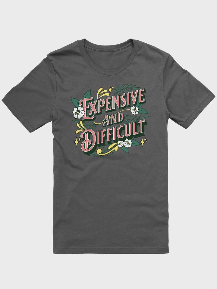 Elegance And Difficult Flowery T-Shirt product image (1)