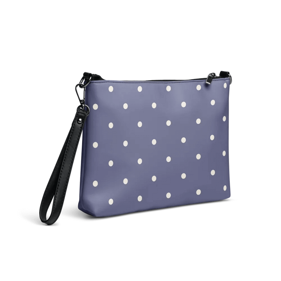 Blue with Cream Dots Crossbody Bag product image (5)